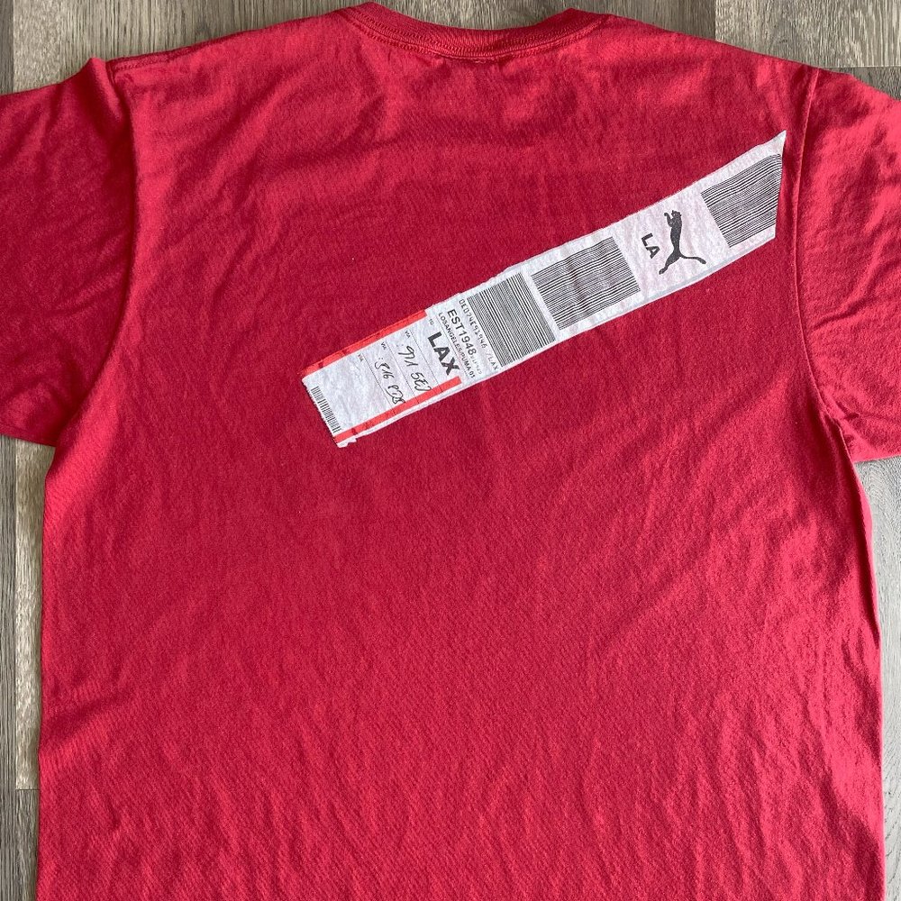 Vintage Puma Los Angeles Tee Sz.L - Picture 3 of 4